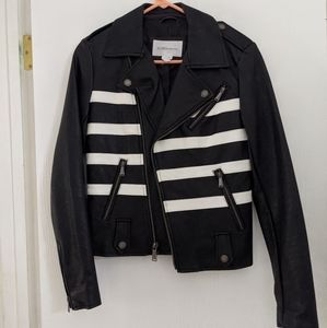 BCBGeneration faux leather jacket